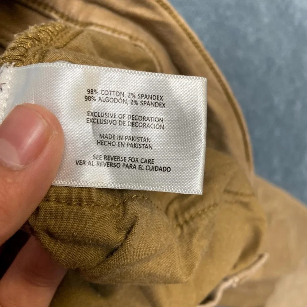 Banana Republic Jeans Mens 34x32 Tan Denim Cotton Stretch Regular Fit Casual